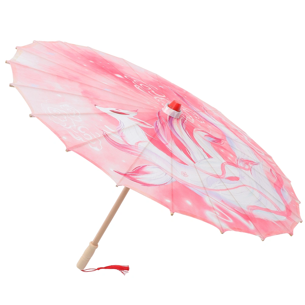 Japanese Umbrella Satin Umbrella Decorative Umbrella Dance Performance Cosplay Prop