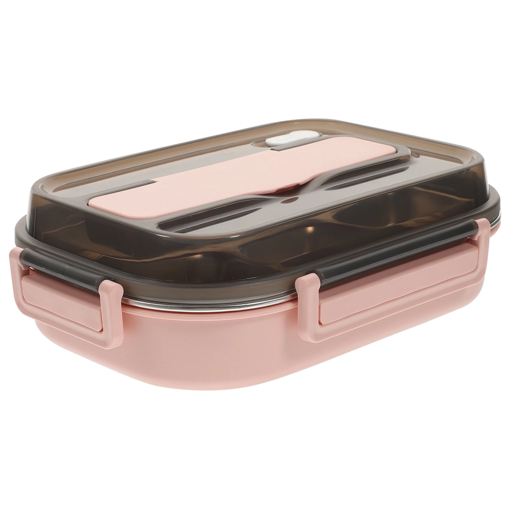 Stainless Steel Bento Box Large Capacity Lunch Box Adults Kids Lunch Box