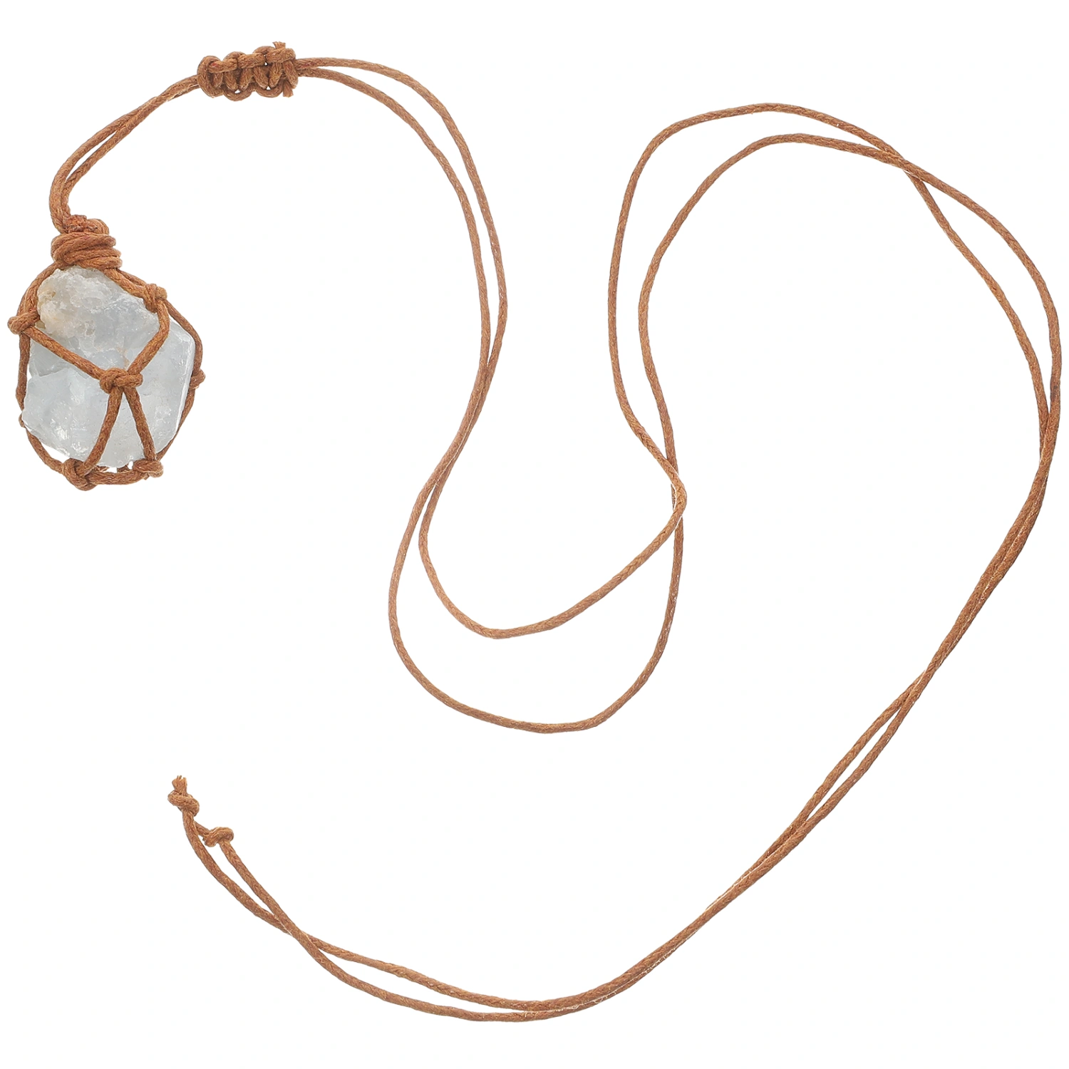 Crystal Necklace Crystal Stone Pendant Necklace Crystal Pendant Crystal Stone Hanging Ornament
