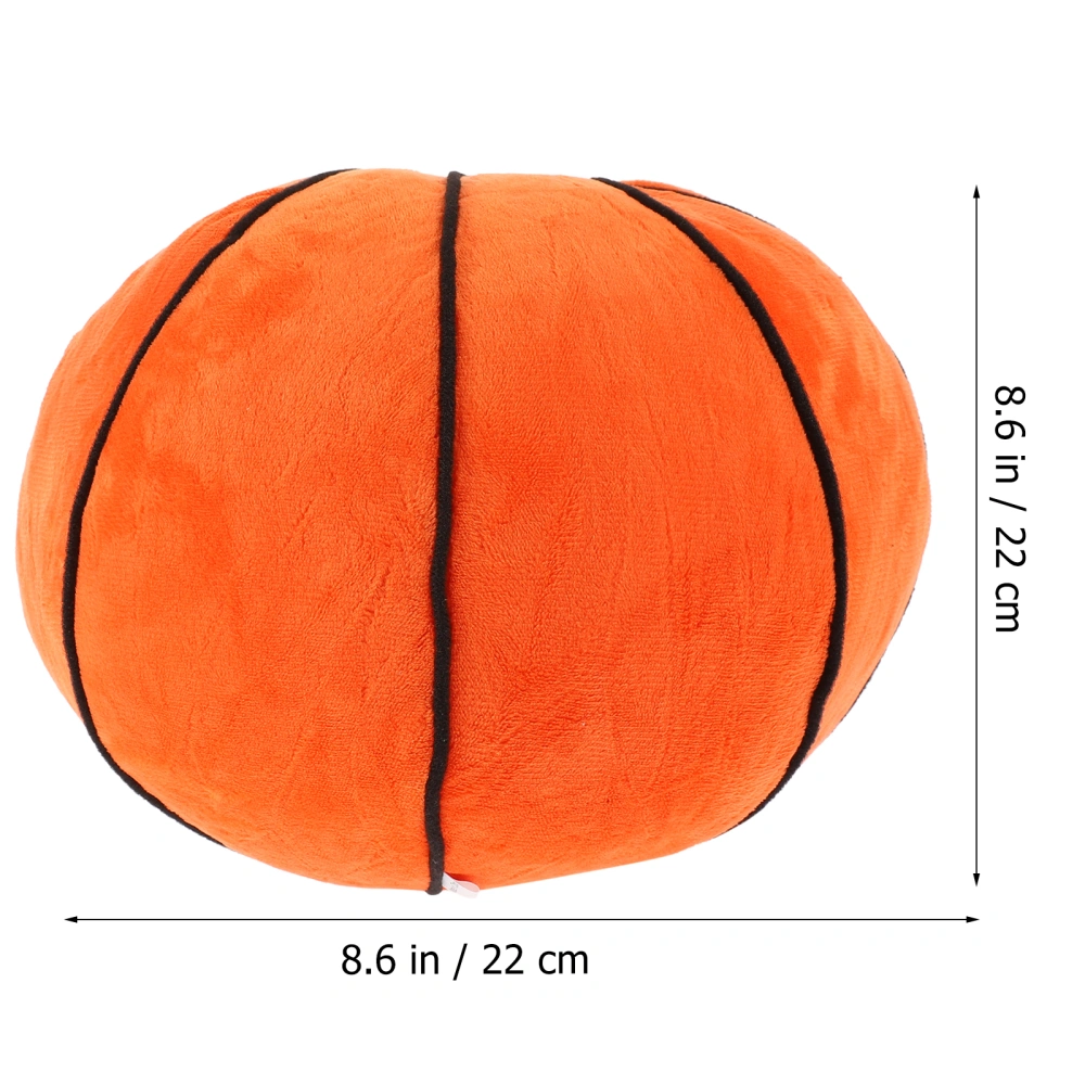 Plush Basketball Toy Simulation Stuffed Basketball Pillow Winter Style Sport Toy for Birthday