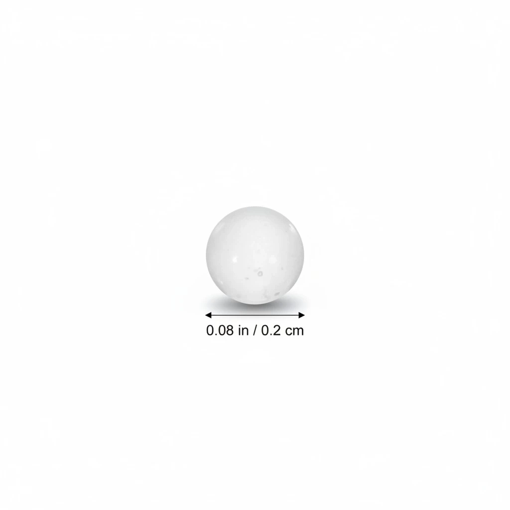 2000 pcs Solid Glass Ball Clear Glass Sphere Solid Transparent Glass Ball Spheres