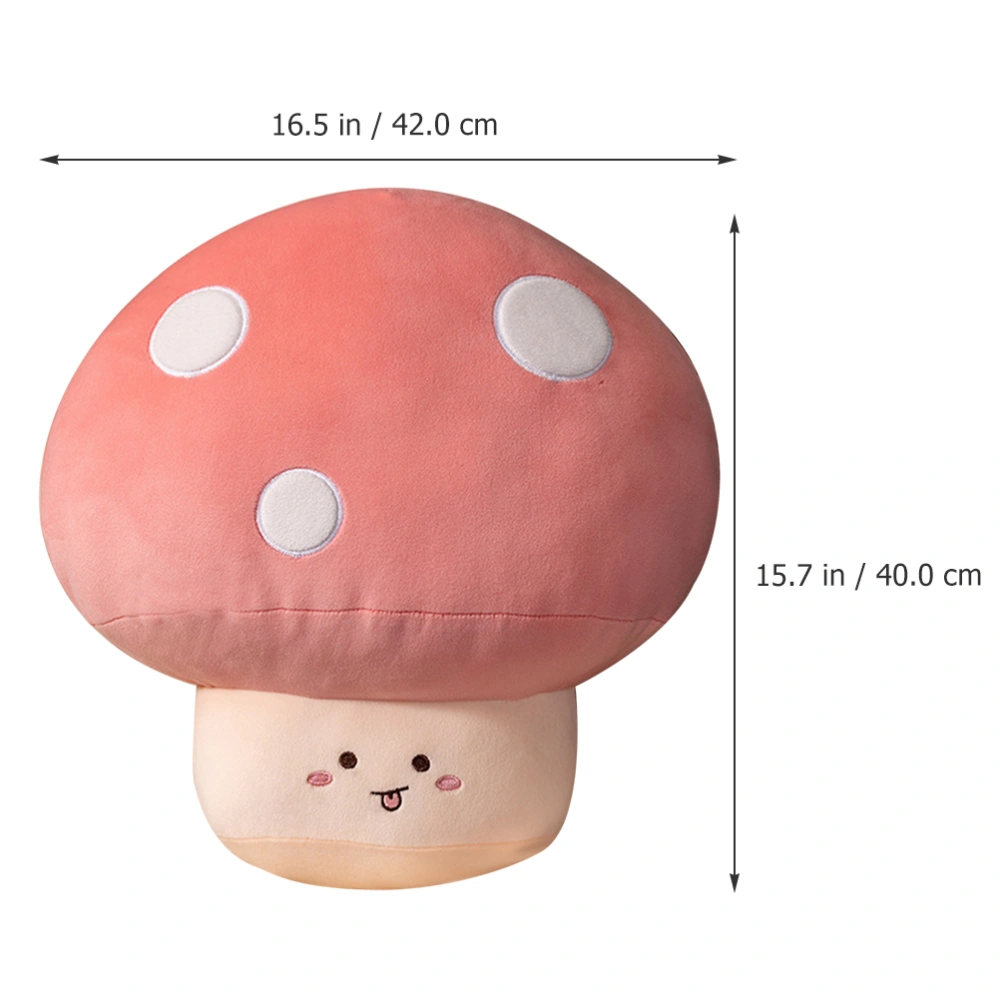 Simulation Mushroom Pillow Stuffed Plush Mushroom Pillow Sofa Plush Mushroom Decor