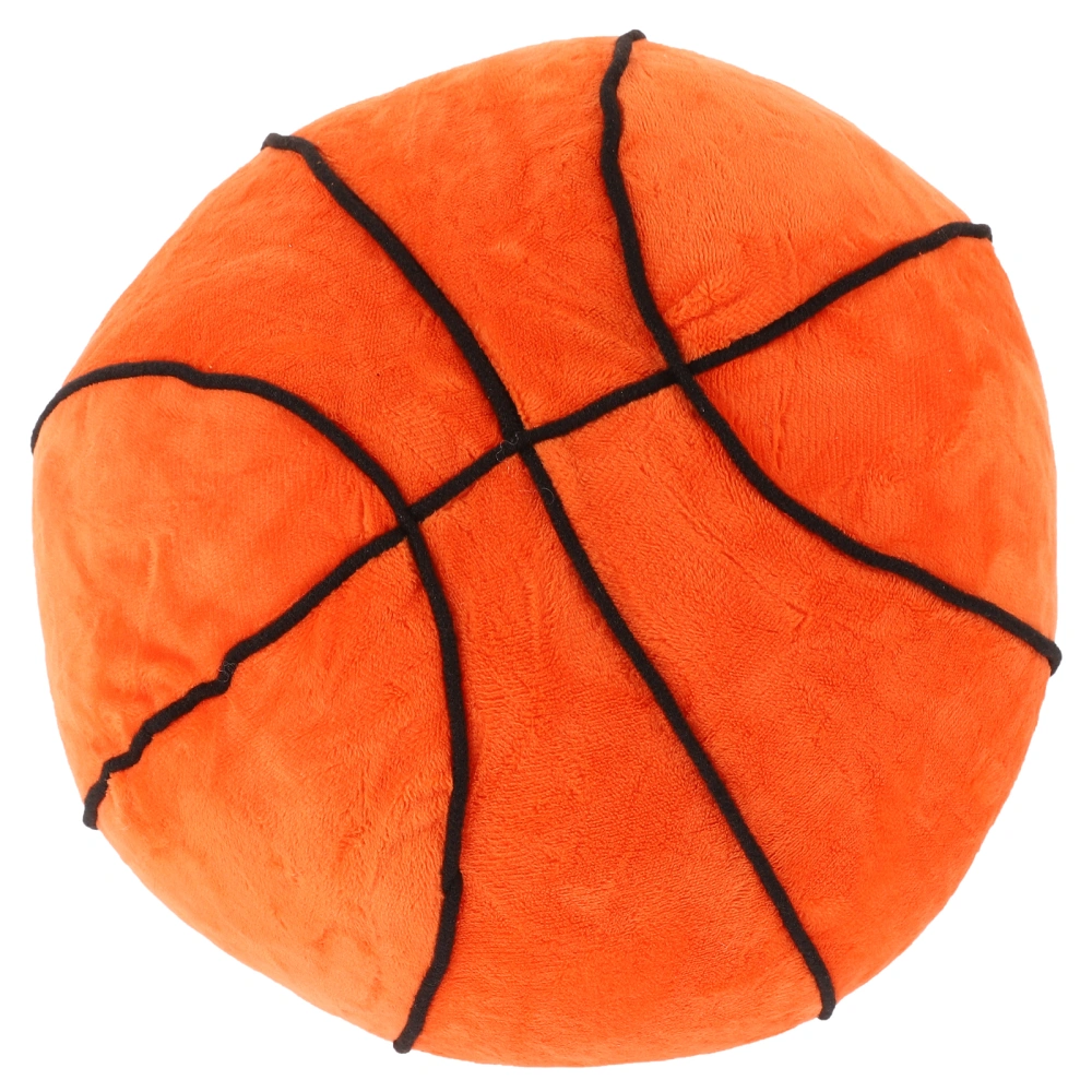 Basketball Toy Plush Ball Cushion Toy Home Office Basketball Cushion for Gift