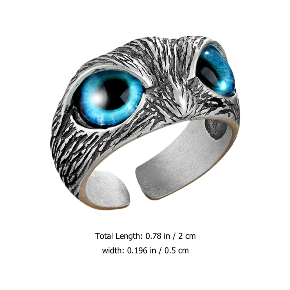 Owl Ring Creative Open Ring Woman Girl Adjustable Ring Creative Finger Ring