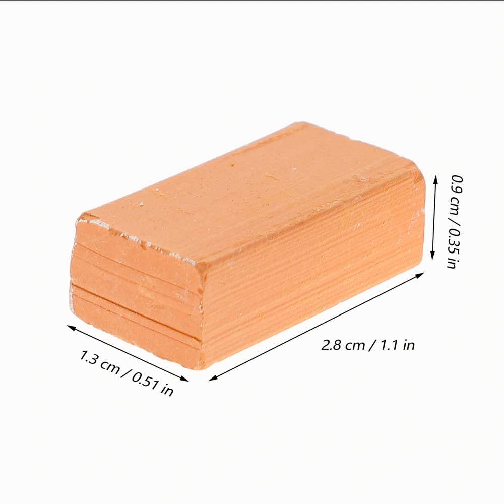 20Pcs DIY Miniature Brick Models Simulation Brick Models Small Brick Models Fake Wall Bricks