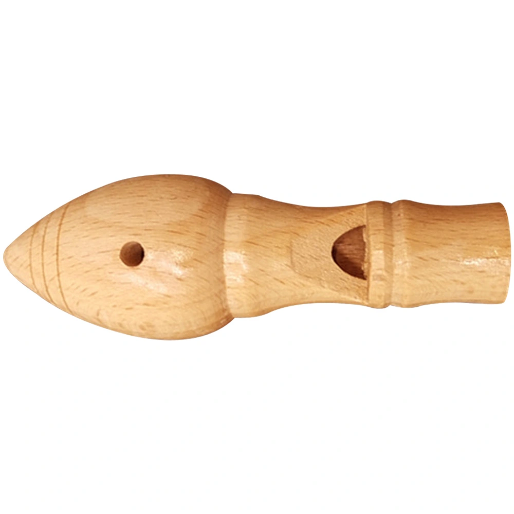 Wooden Bird Caller Whistle Plaything Bird Whistle Toy Wooden Orff Whistle