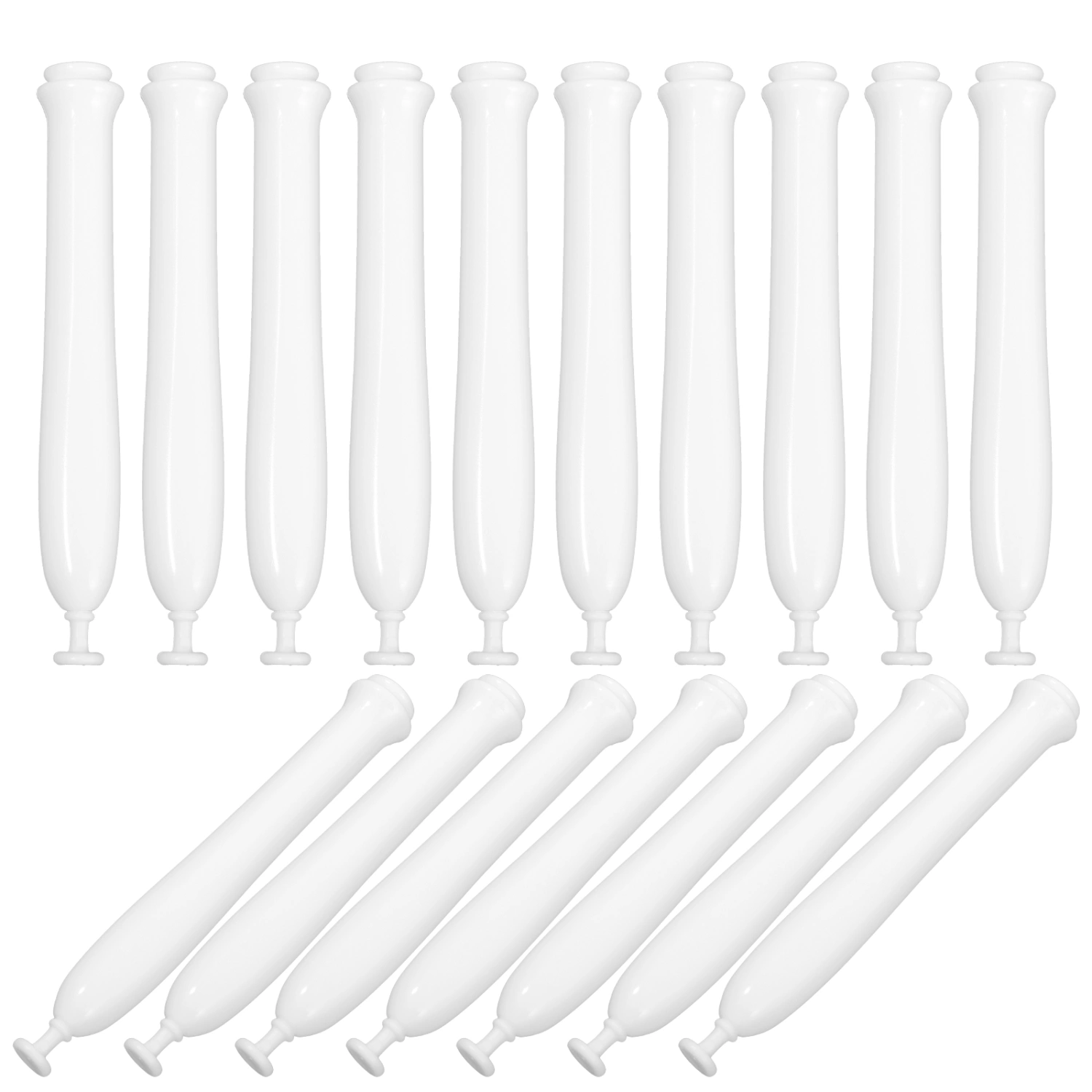20Pcs Household Suppository Applicators Professional Lubricant Applicators Disposable Lubricant Injector