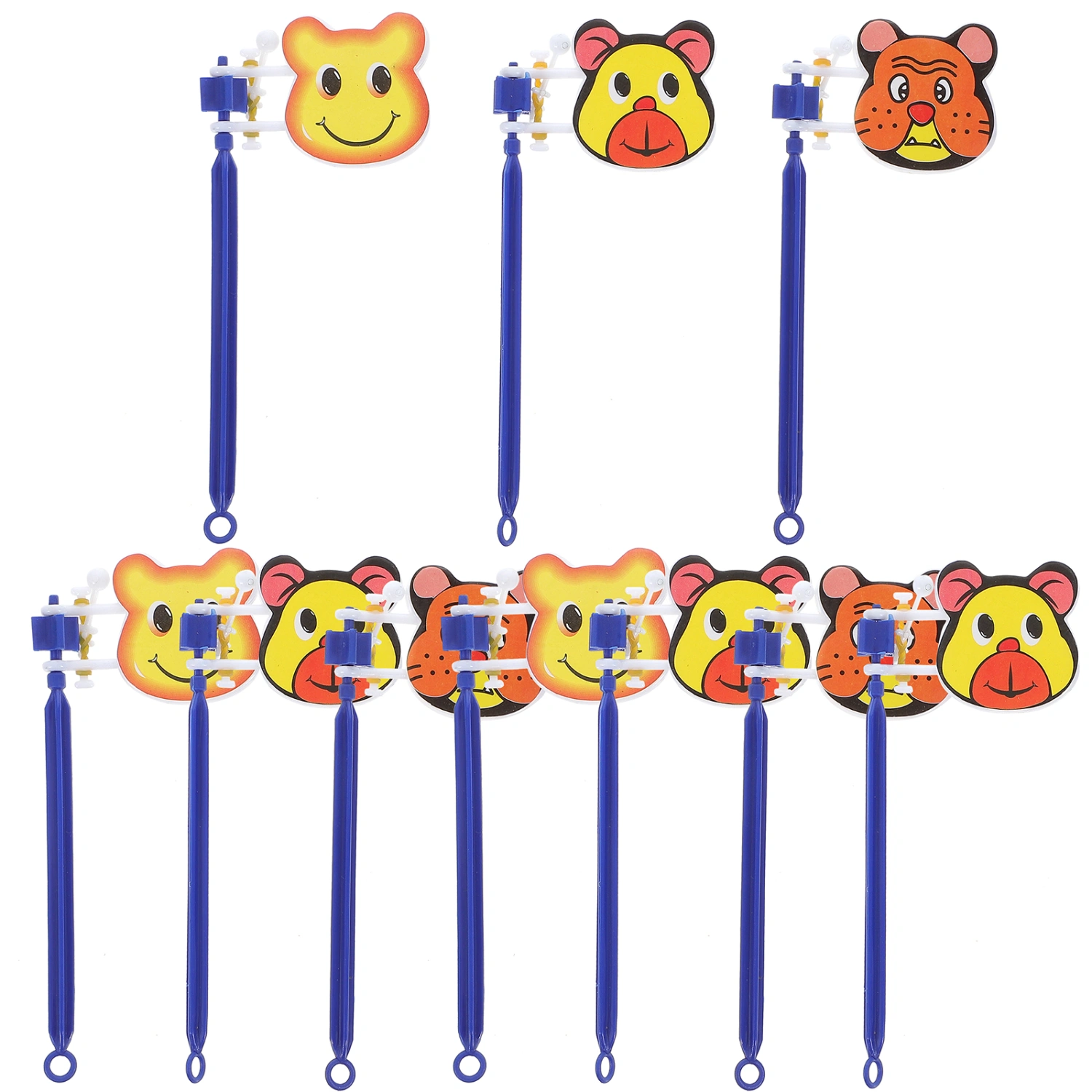 10pcs Hand Clappers Noisemakers Kids Cheer Prop Cheering Hand Clapper Kids Toy