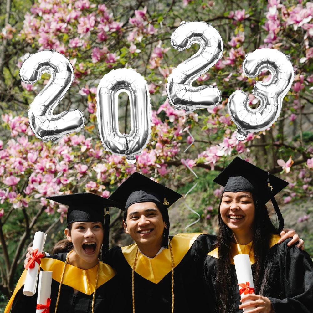 2 Sets Graduation PROM 2023 Balloons Graduations Balloons Graduation Party Balloons