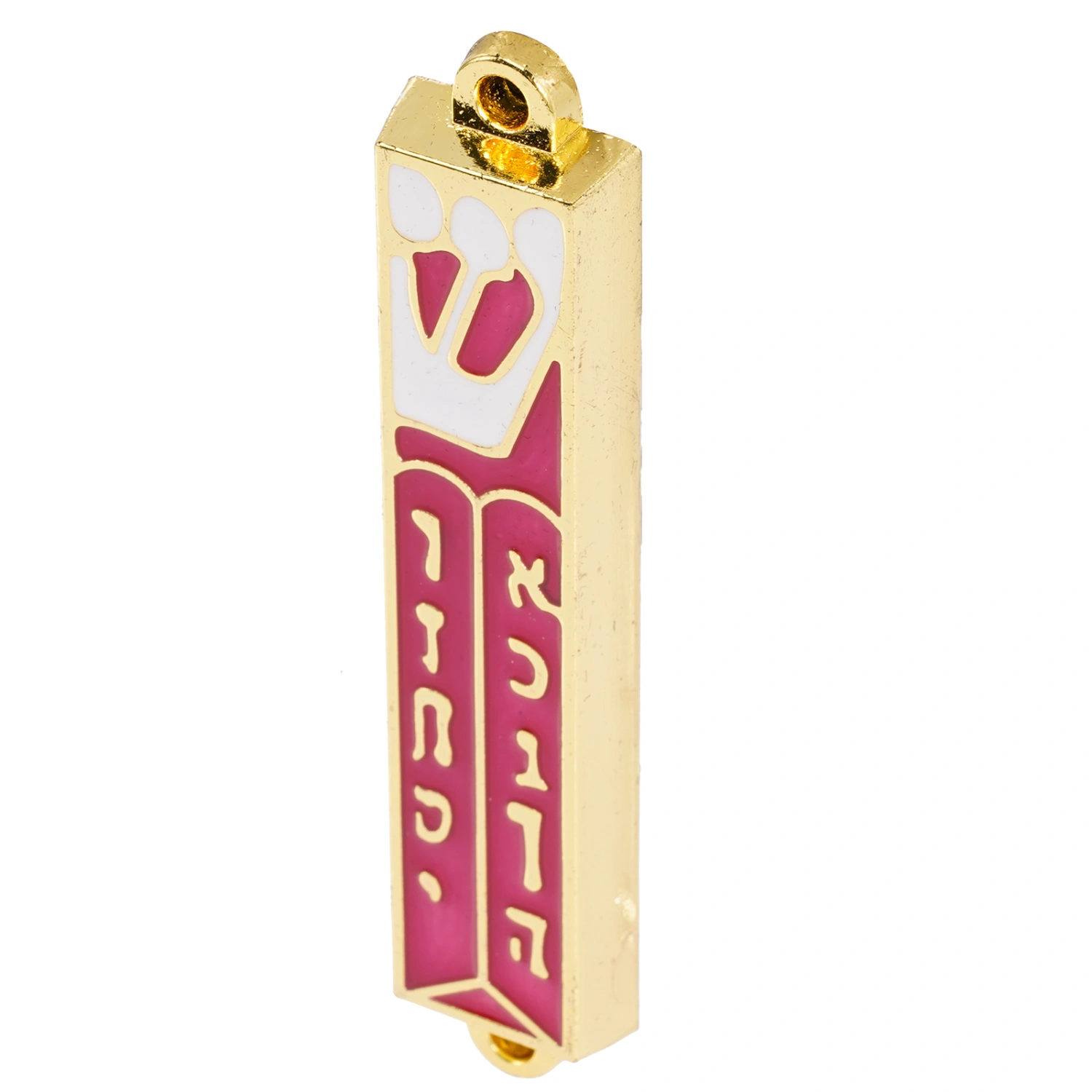 Metal Mezuzah Ornament Vintage Mezuzah Plaque Adornment Decorative Mezuzah