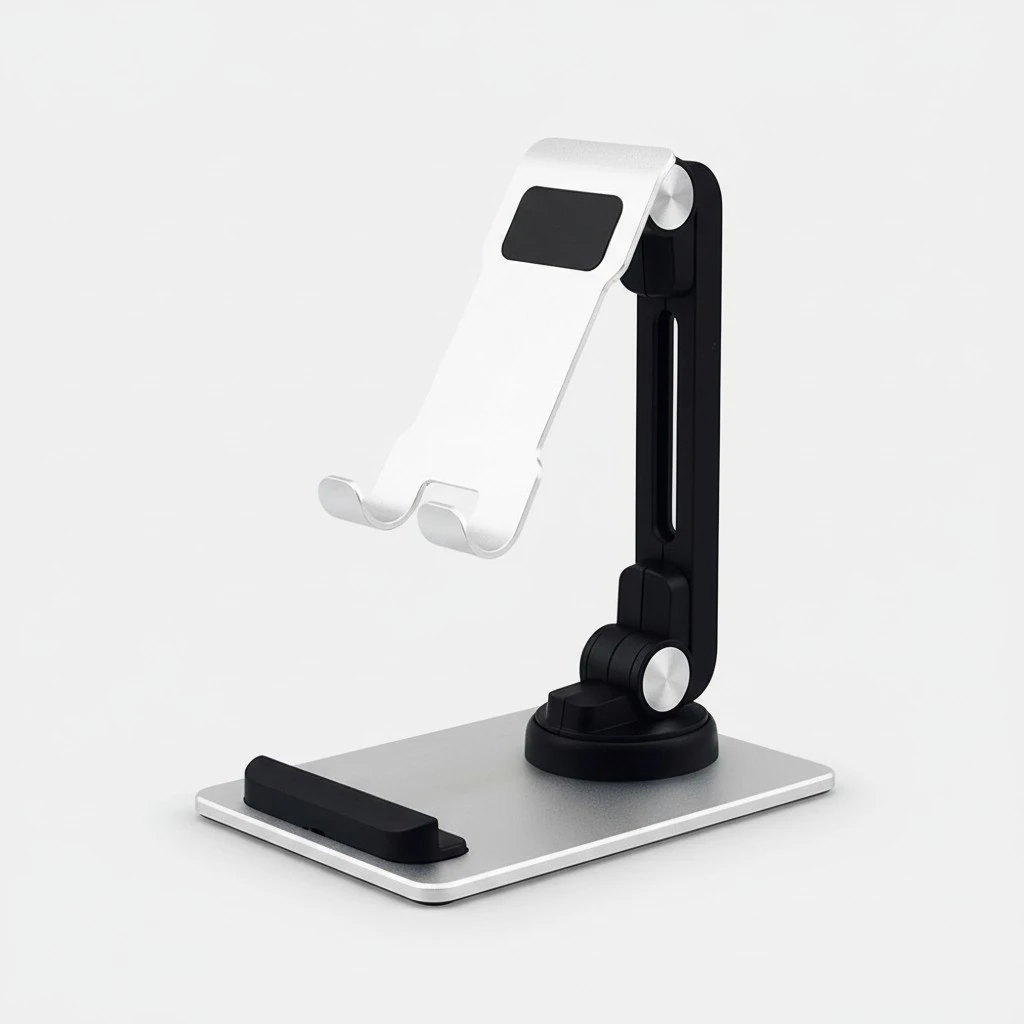 Cell Phone Stand 360° Rotating Phone Holder Foldable Phone Holder Phone Desk Bracket
