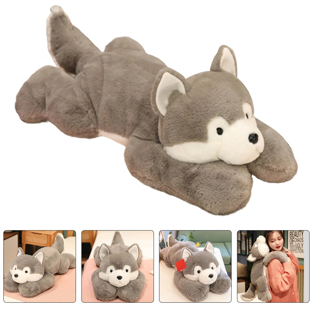 Plush Dog Pillow Cute Dog Doll Plush Toy Hugging Pillow Stuffed Animal Toy