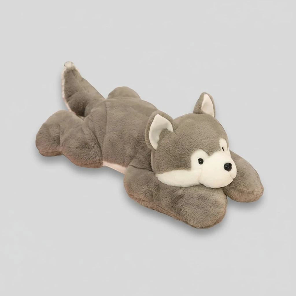 Plush Dog Pillow Cute Dog Doll Plush Toy Hugging Pillow Stuffed Animal Toy