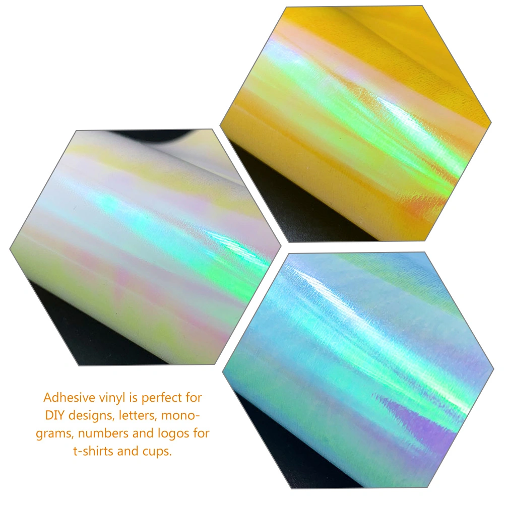 5 Rolls Self-adhesive Vinyl Film Permanent Adhesive Vinyl DIY Transfer Film