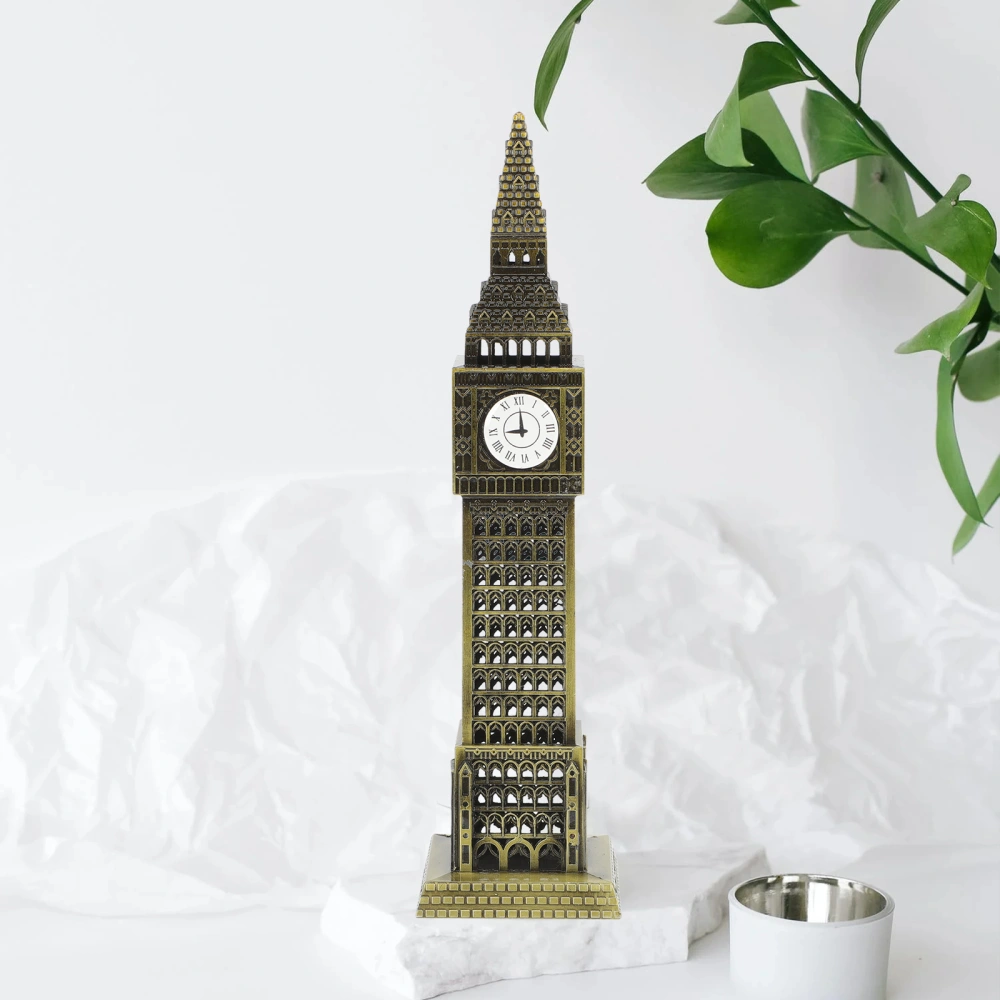 Architecture England Metal Building Model Ornament Model Metal Craft Ornament