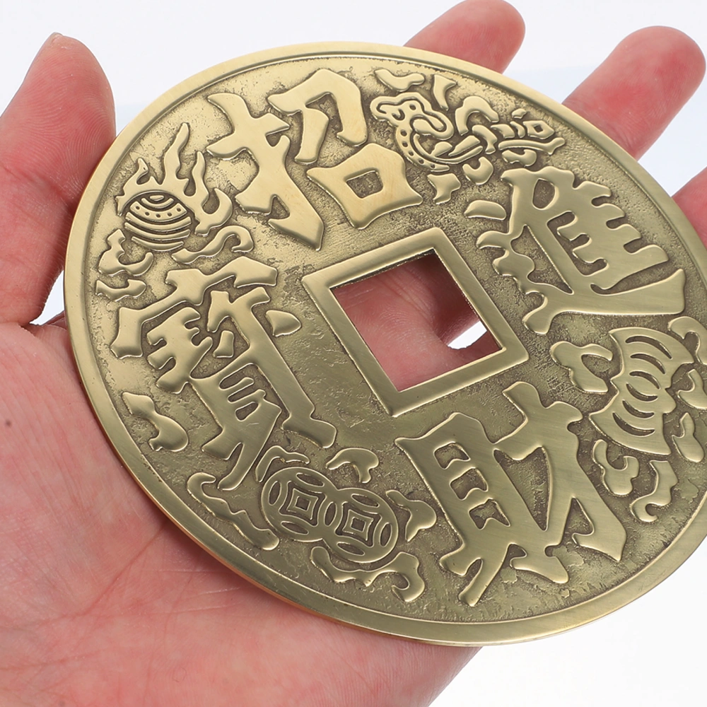 Antique Chinese Fortune Coin Imitation Wealth Luck Coin Simulation Chinese Copper Coin