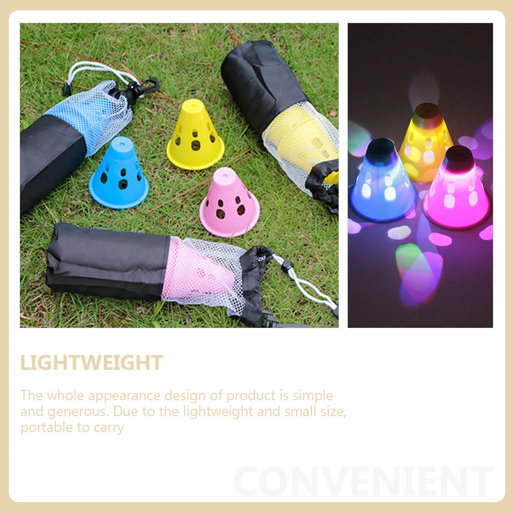 2pcs Luminous Camping Tent Nail Warning Caps Tent Nail Covers Outdoor Camping Supplies