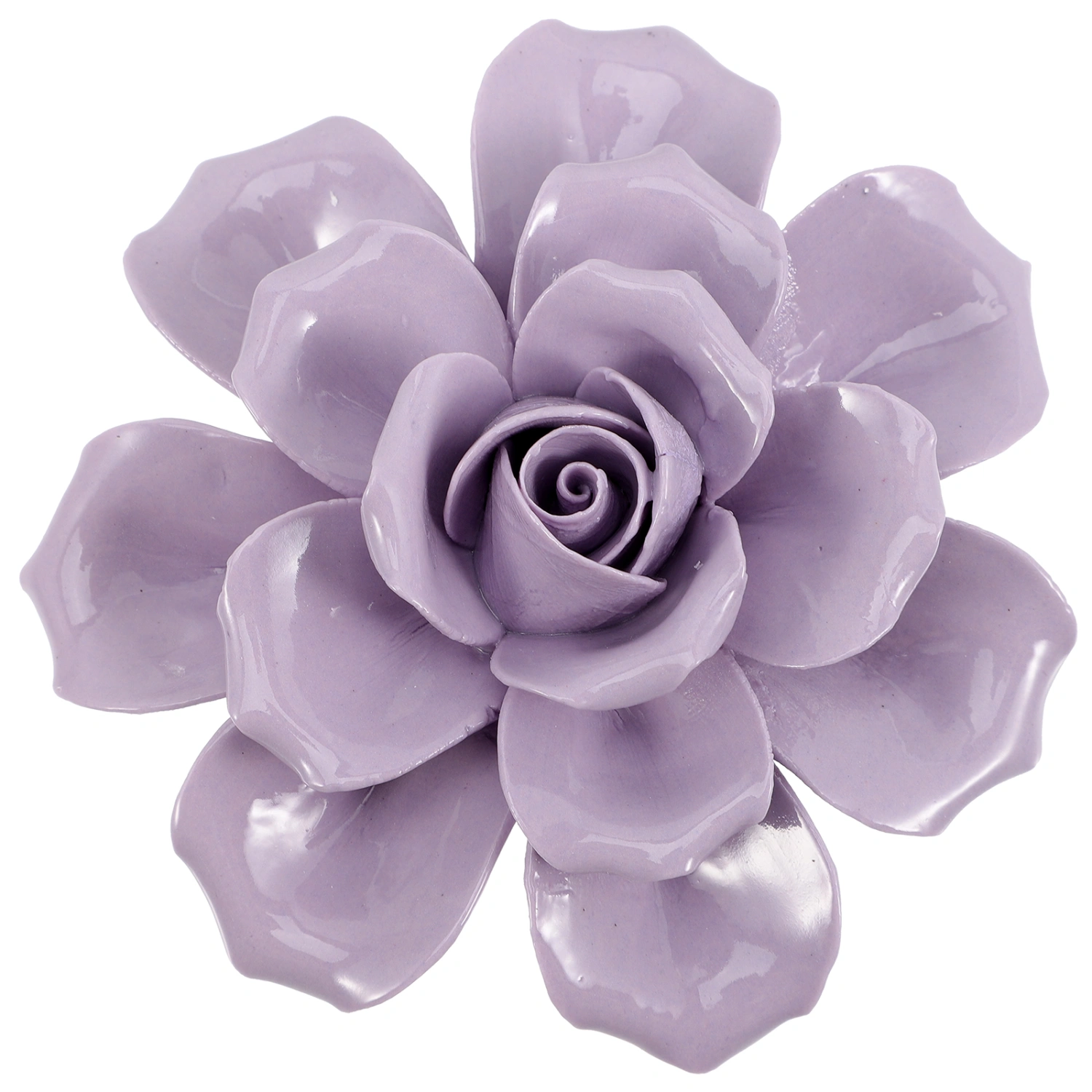 Ceramic Flower Wall Hanging 3D Rose Ornament Wall Background Mural Hanging Decor