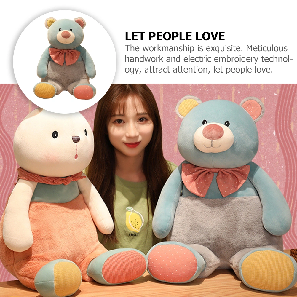Stuffed Bear Plush Doll Children’s Sleeping Toy Little Bear Doll Stuffed Plush Bear Toy Kids Gift