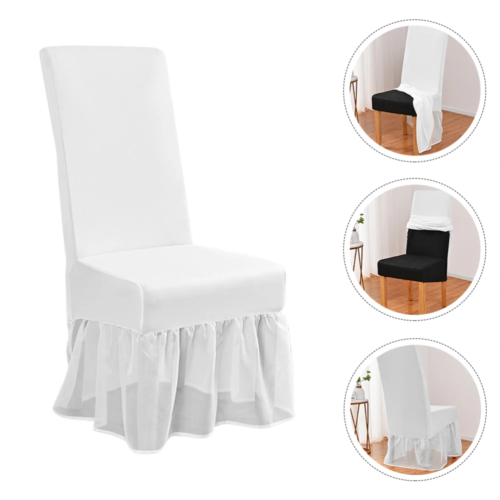 Stretchy Chair Cover Easy Fitted Dining Chair Cover Skirt Fitted Chair Cover