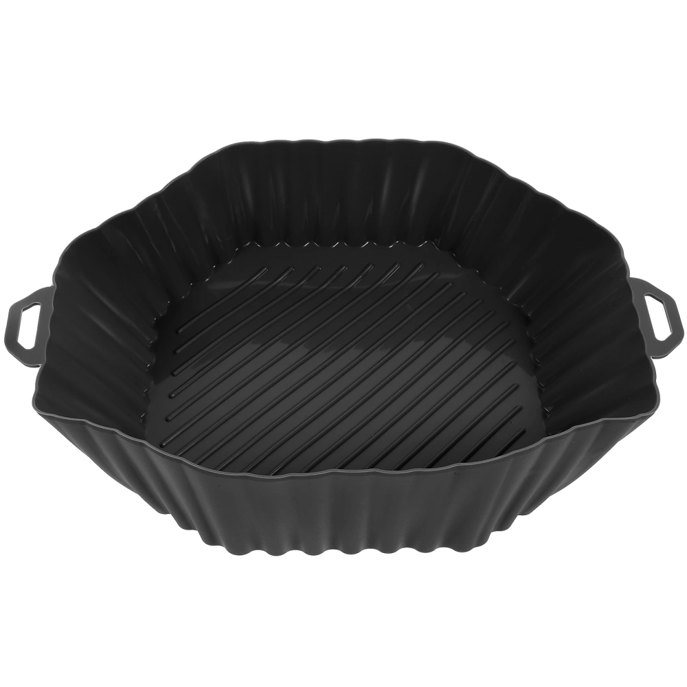 Household Silicone Liner Replaceable Air Fryer Liner Non-Stick Silicone Pot Square Silicone Liner