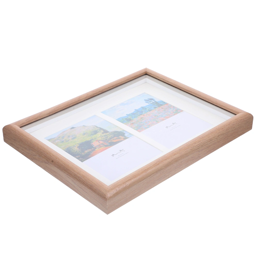 European Style Wood Picture Frame Desktop Wood Photo Frame Wood Collage Frame