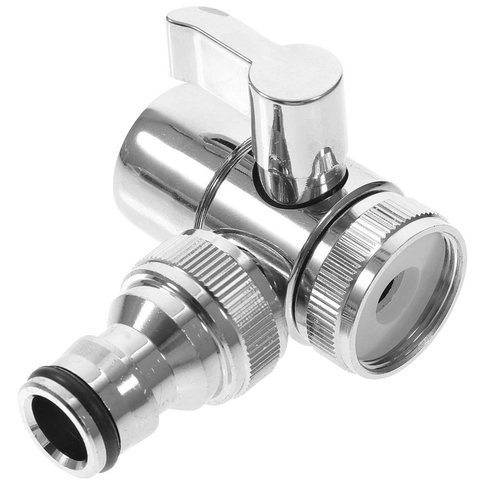 Faucet Adapter Diverter Valve Sink Faucet To Hose Adapter Water Line Splitter