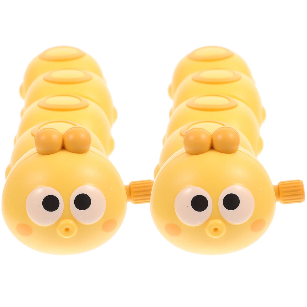 2pcs Decorative Crawling Toys Wind-Up Clockwork Toys Cognitive Caterpillar Toys Funny Animal Toys