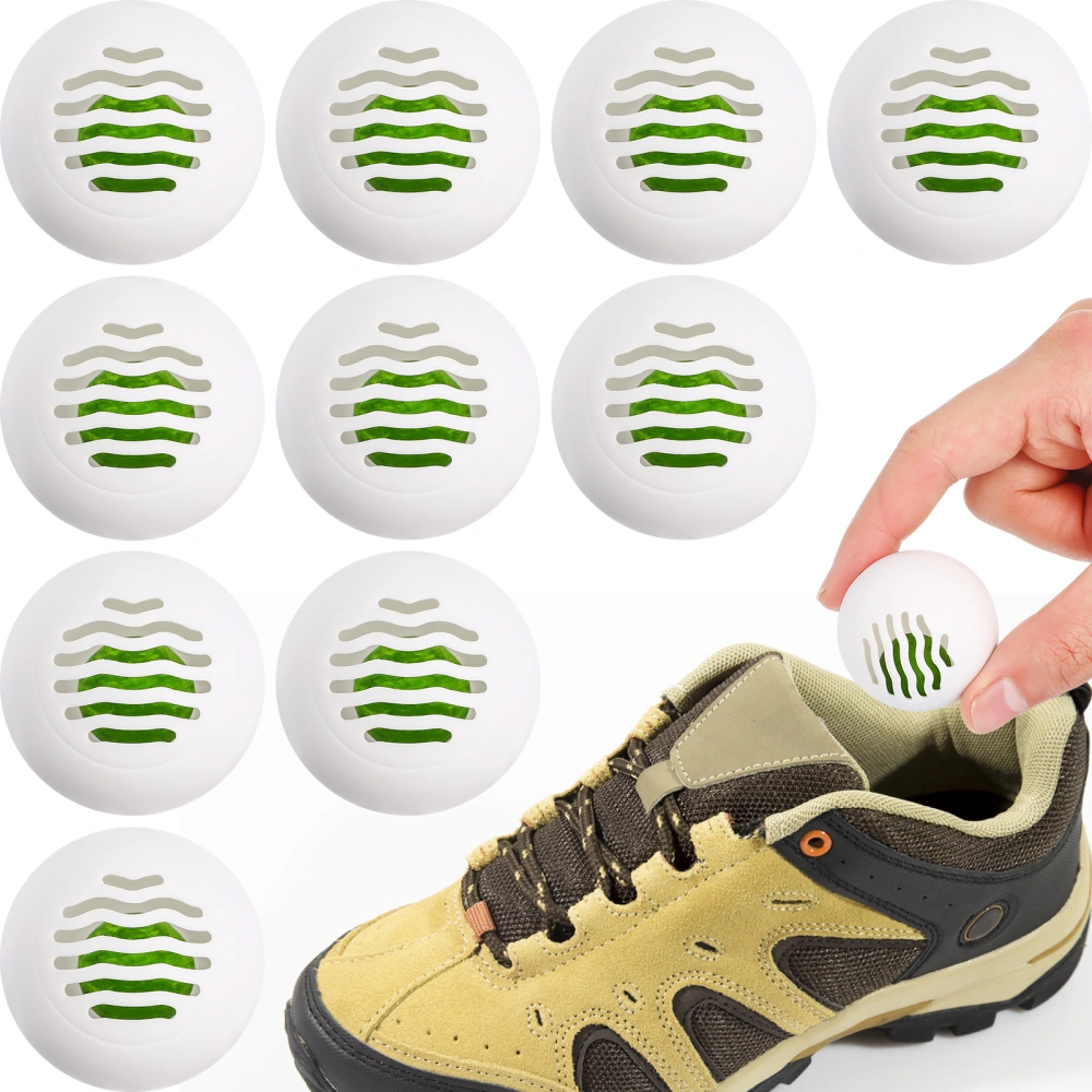 20 Pcs Shoes Odor Deodorizer Balls Practical Shoes Deodorizer Odor Eliminator Balls for Shoes