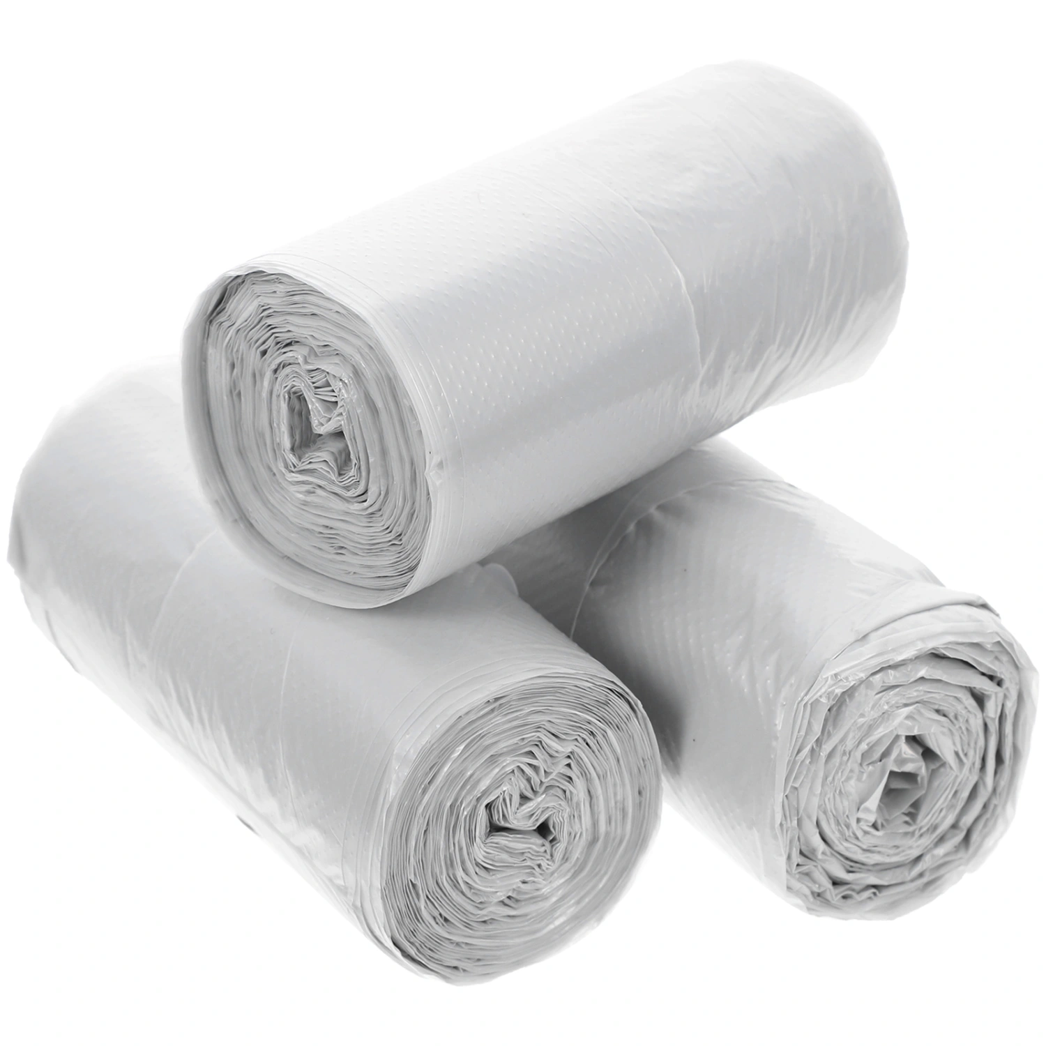 3 Rolls of Convenient Rubbish Bags Useful Garbage Bags Disposable Trash Containers Outdoor Trash Bags