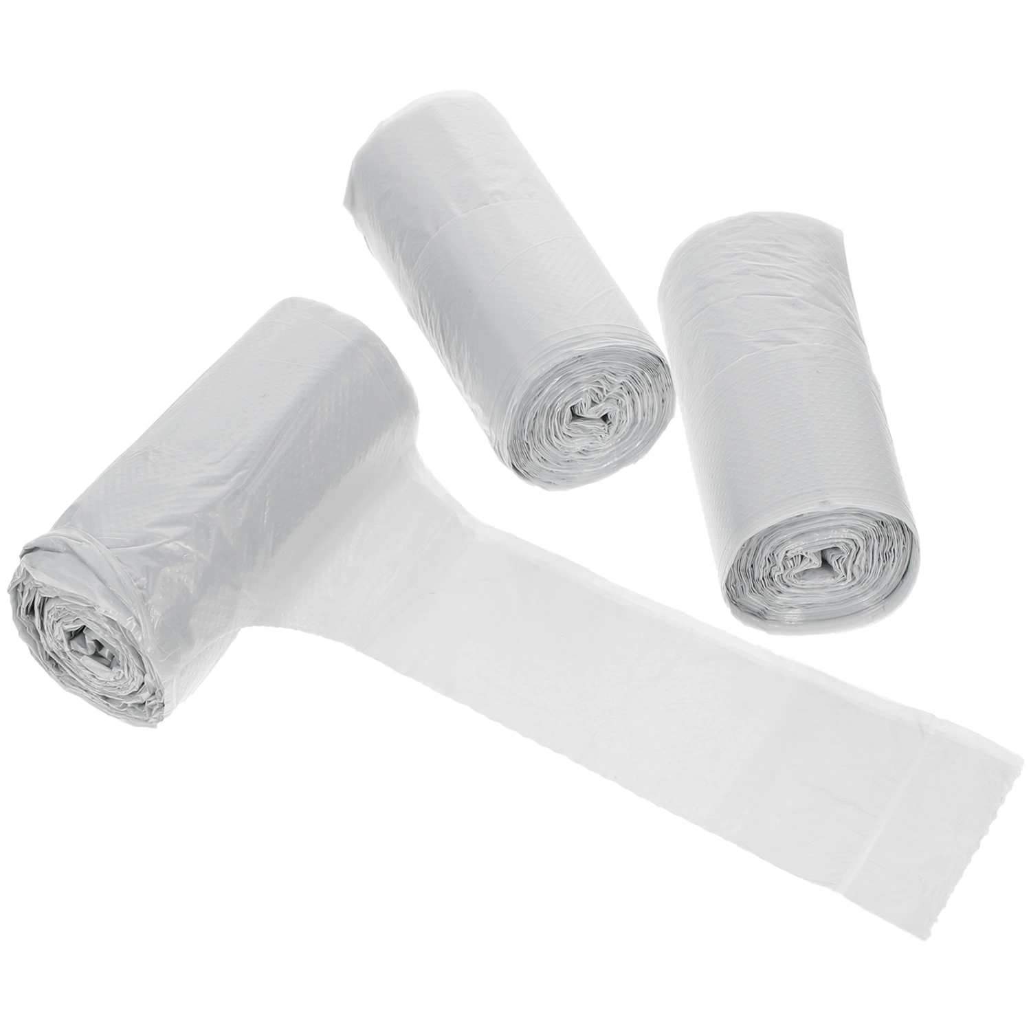 3 Rolls of Convenient Rubbish Bags Useful Garbage Bags Disposable Trash Containers Outdoor Trash Bags