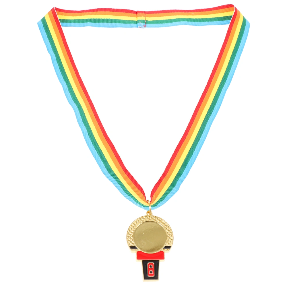 Game Medal Kids Winner Award Zinc Alloy Medal with Lanyard Kids Race Award for Kids Race