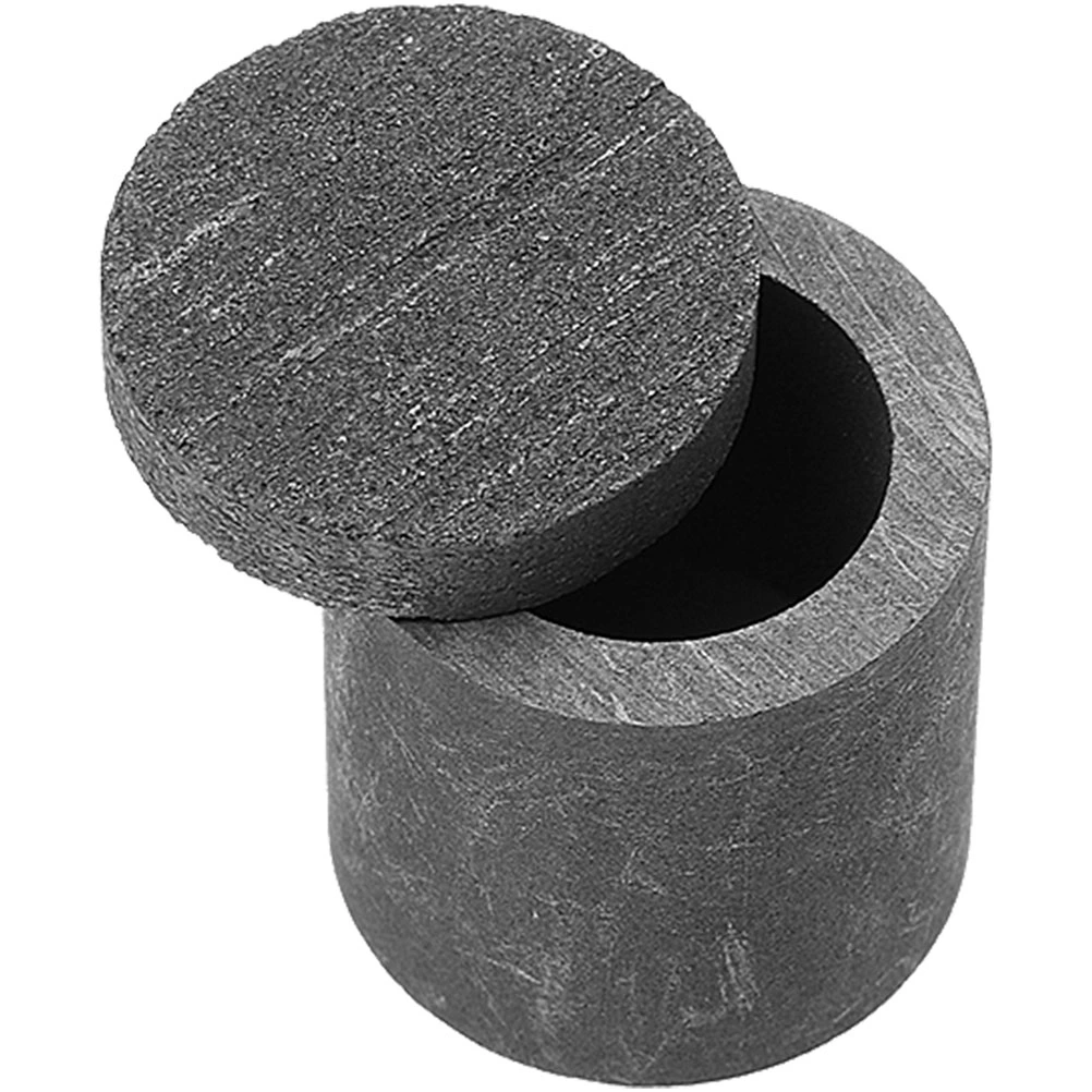 Graphite Melting Crucible Versatile Refining Crucible With Cover Smelting Tool