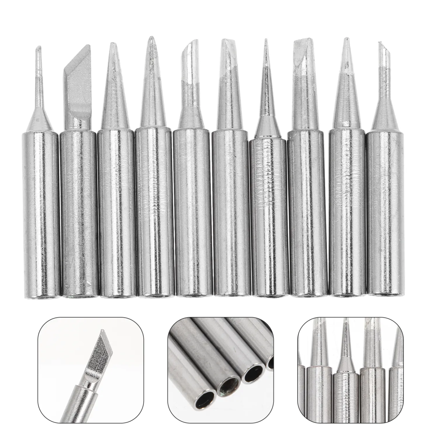 1 Set Soldering Iron Tip Assorted Soldering Iron Tip Replacement Accessory