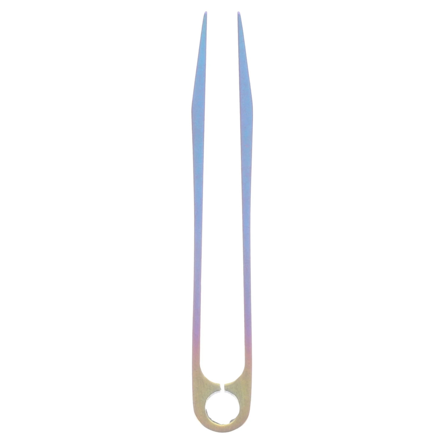 Titanium Alloy Tweezers Pick Up Tweezers Travel Mini Tool Camping Tweezers