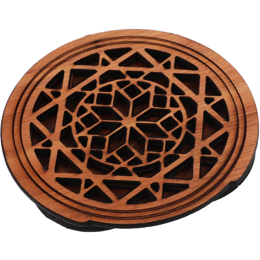 Guitar Wood Soundhole Cover Practical Block Feedback Buffer Guitar Feedback Reducer