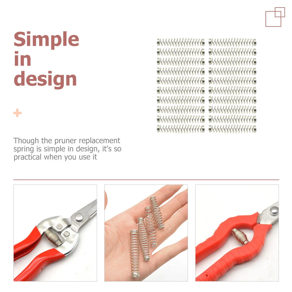 20pcs Replacement Precision Springs Pruners Trimming Scissors Spring Parts