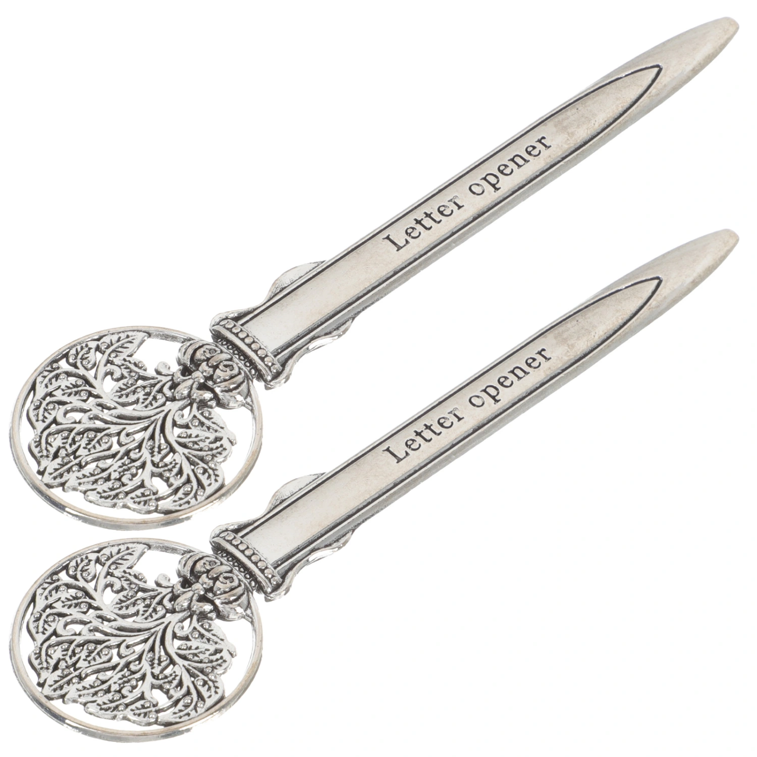 2pcs Tree Design Letter Opener Portable Envelope Opener Office Envelope Opener Household Letter Opener