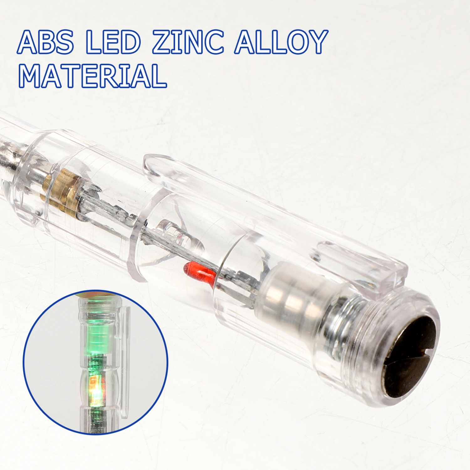 Electrical Tester Screwdriver Power Tester Pen Dual Light Circuit Tester Test Pen