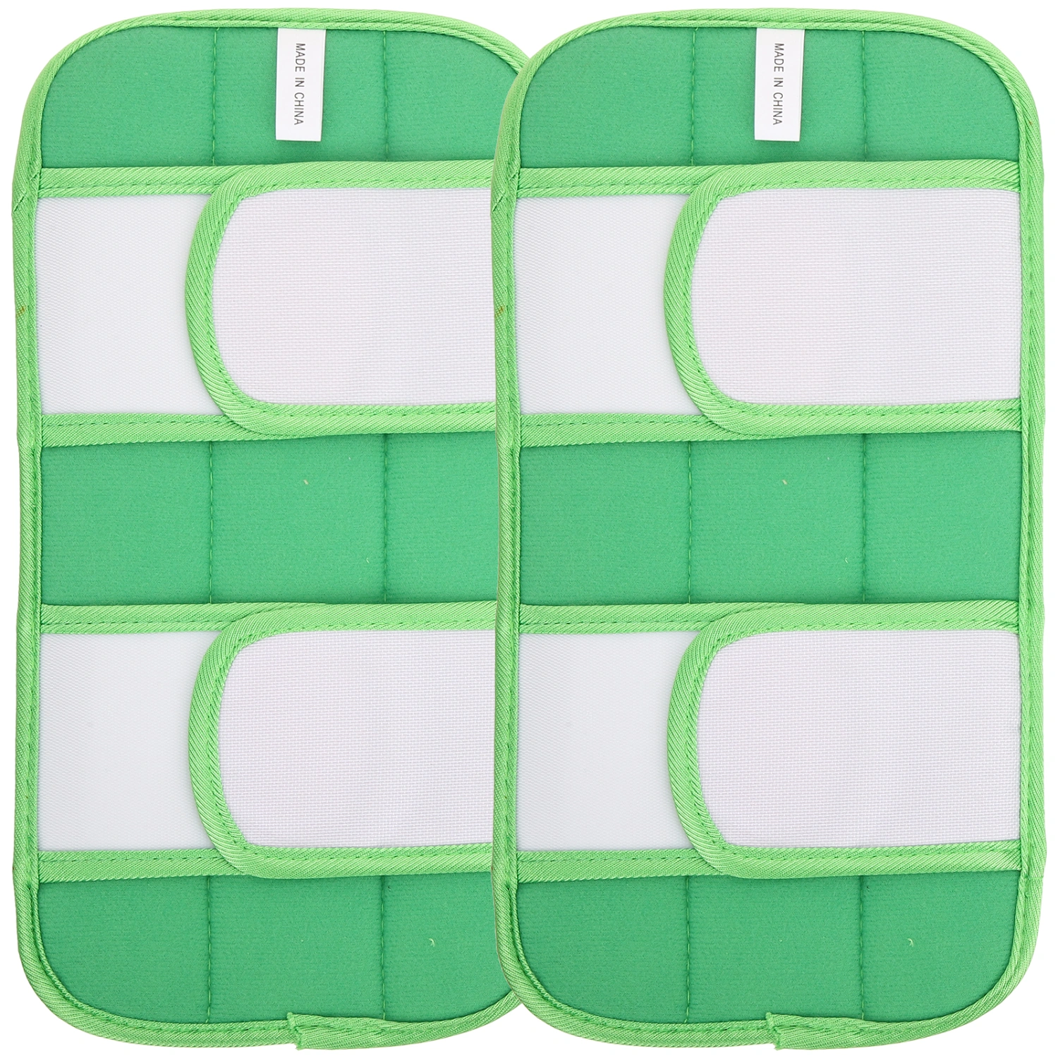 2pcs Mop Pad Reusable Fiber Mop Cover Washable Mop Head Refill Floor Mop Part