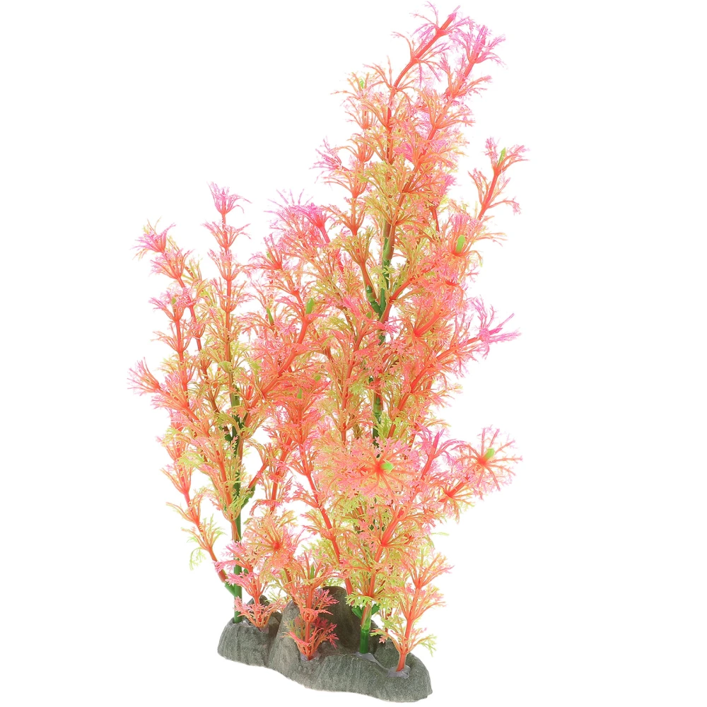 Landscape Grass Creative Aquarium Grass Bright Color Artificial Plant DIY Tank Plant