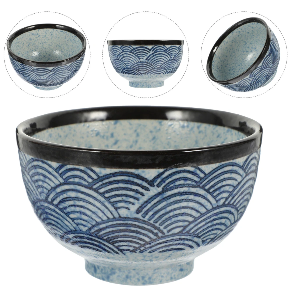 Ceramic Bowl Decorative Food Bowl Food Serving Bowl Kitchen Dining Table Bowl Rice Bowl