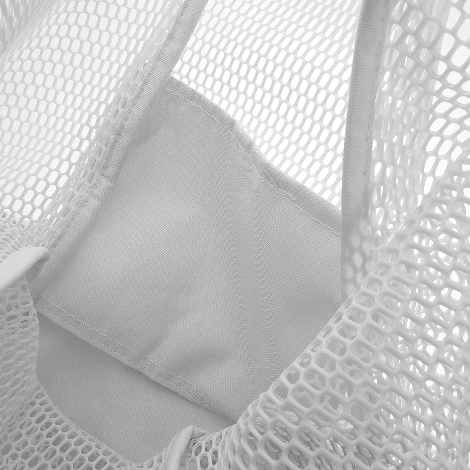 Mesh Handbag Single Shoulder Bag Large Capacity Shopping Bag Girl Tote Bag