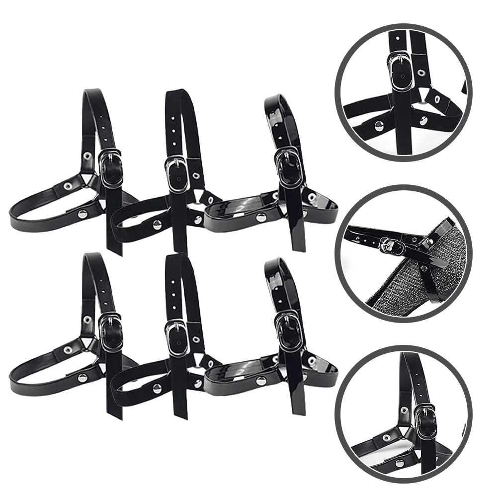 6Pcs Daily Use Heel Straps Adjustable Ankle Straps Female Heel Bands High Heel Accessory