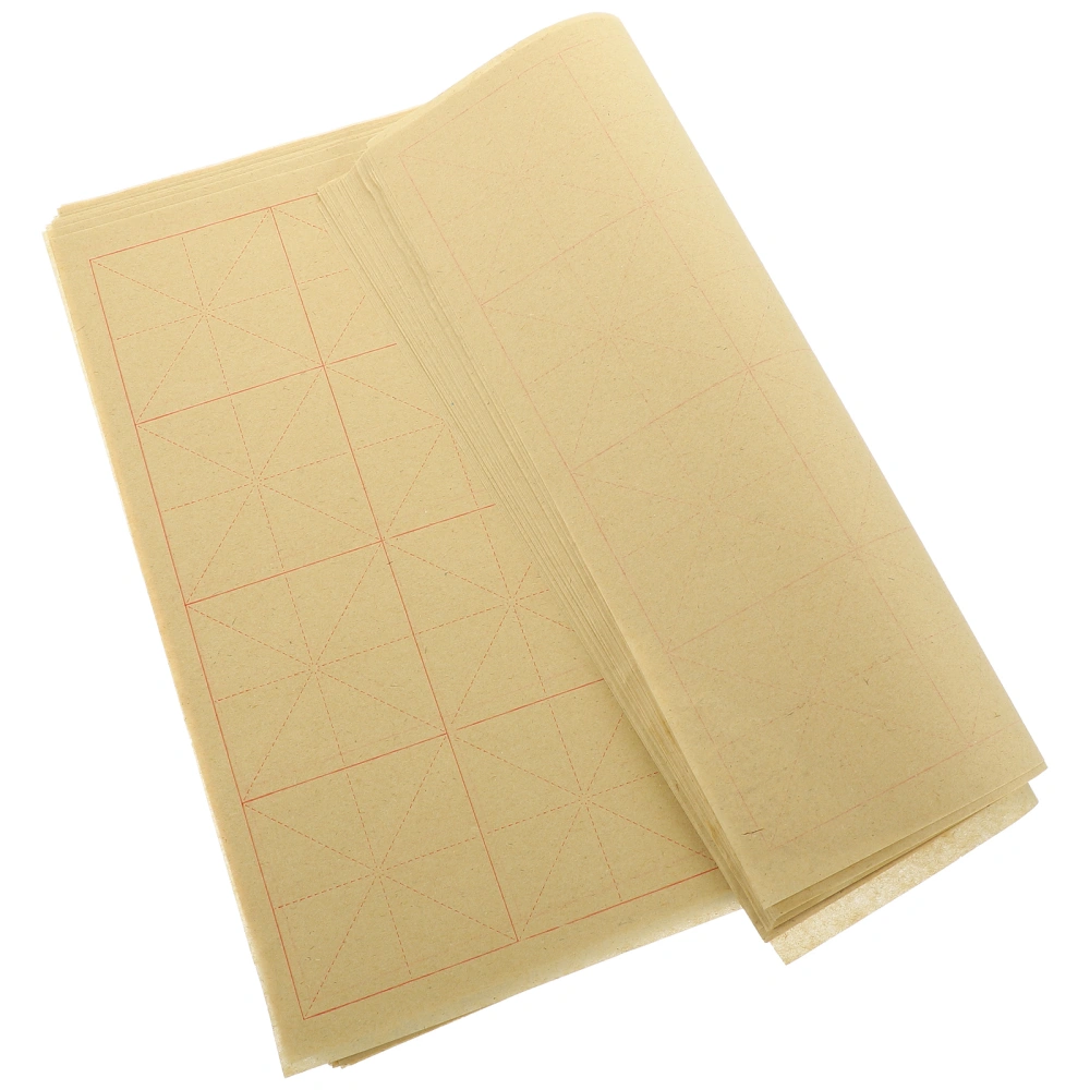 140 Sheets Chinese Calligraphy Paper Practicing Calligraphy Paper Professional Rice Paper