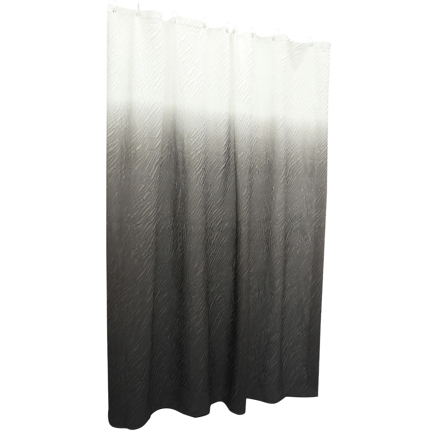 Shower Curtain Polyester Bathroom Shower Curtain Waterproof Partition Curtain with Hooks