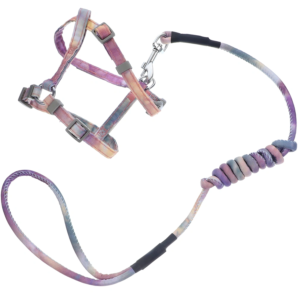 Cat Harness and Leash Small Dog Cat Walking Rope Adjustable Outdoor Cat Leash