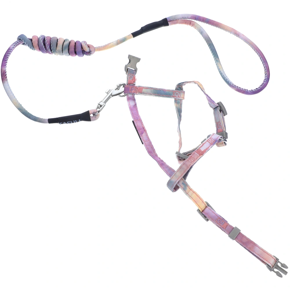 Cat Harness and Leash Small Dog Cat Walking Rope Adjustable Outdoor Cat Leash