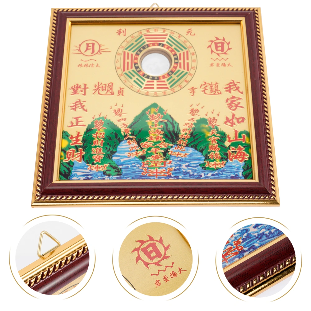 Chinese Ornament Eight Trigrams Mirror Exorcism Blessing Decorative Ornament