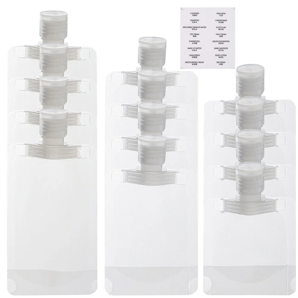 1 Set Travel Dispenser Bottle Travel Lotion Dispenser Squeezing Lotion Holder Home Supplies